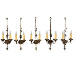 1 of 5 Lovely  Sconces c. 1915