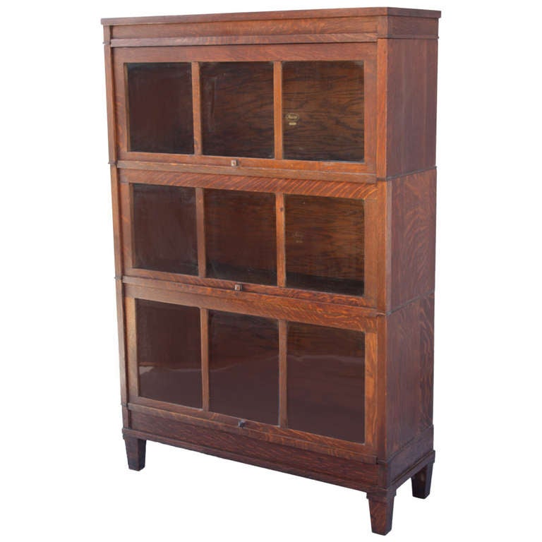Antique 1910 Lawyer Bookcase at 1stDibs