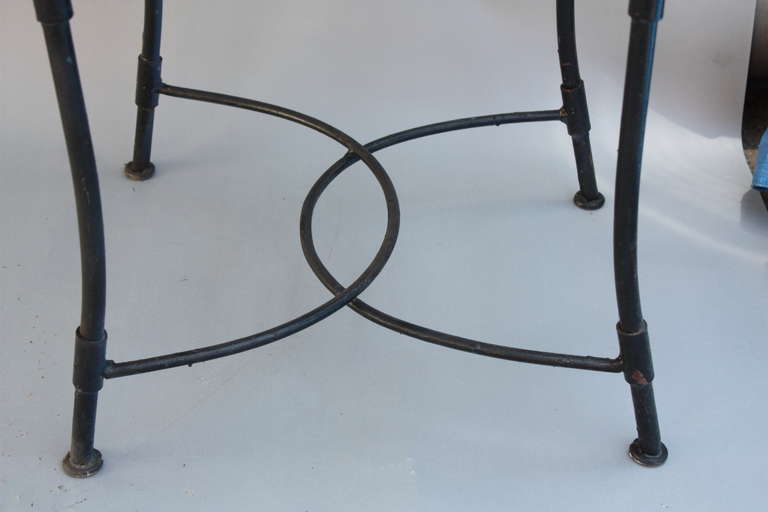 1930s Pair of Wrought Iron Armchairs 4
