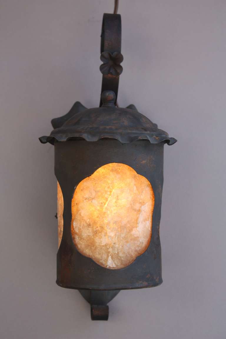 20th Century 1920s Pair of Outdoor Sconces
