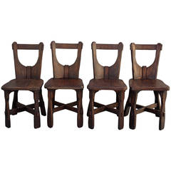 Set of Four Coronado Side Chairs