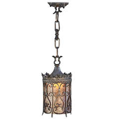 Antique 1920s Spanish Revival Pendant