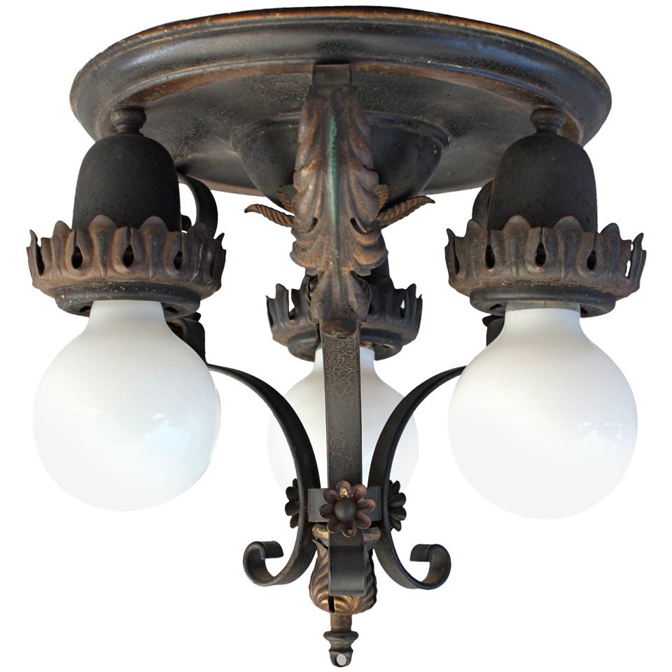 Spanish Revival Ceiling Mount