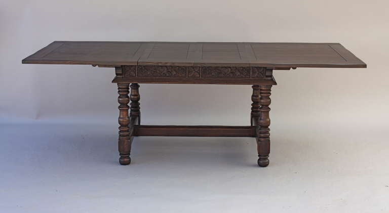 Spanish Revival Oak Table