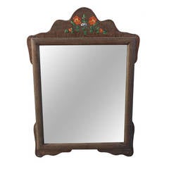 Dark Hand-Painted Monterey Mirror