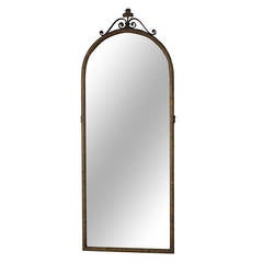 1920s Spanish Revival Long Narrow Mirror