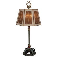 Tall 1920s Table Lamp