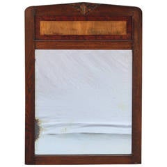 Turn of The Century Carved Mirror Antique Turn of The Century Carved Mirror