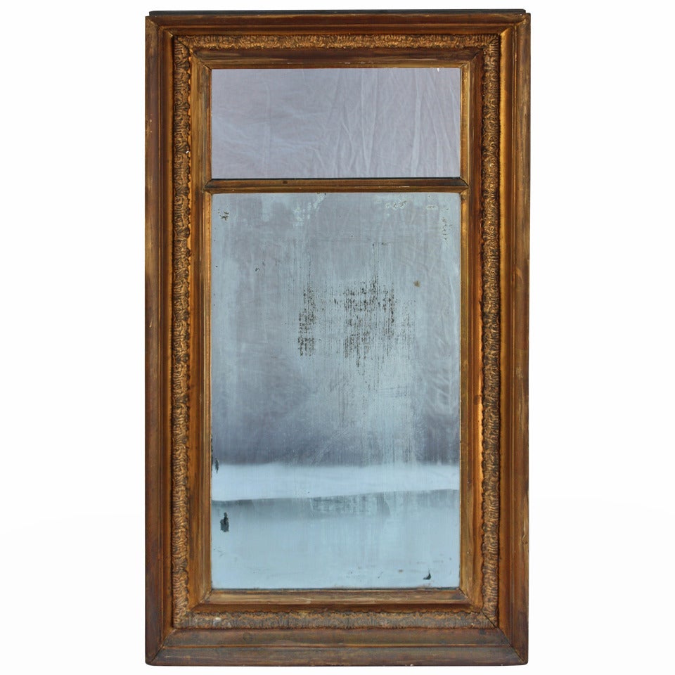 19th Century Vertical Mirror For Sale