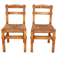 Pair of Coronado Side Chairs