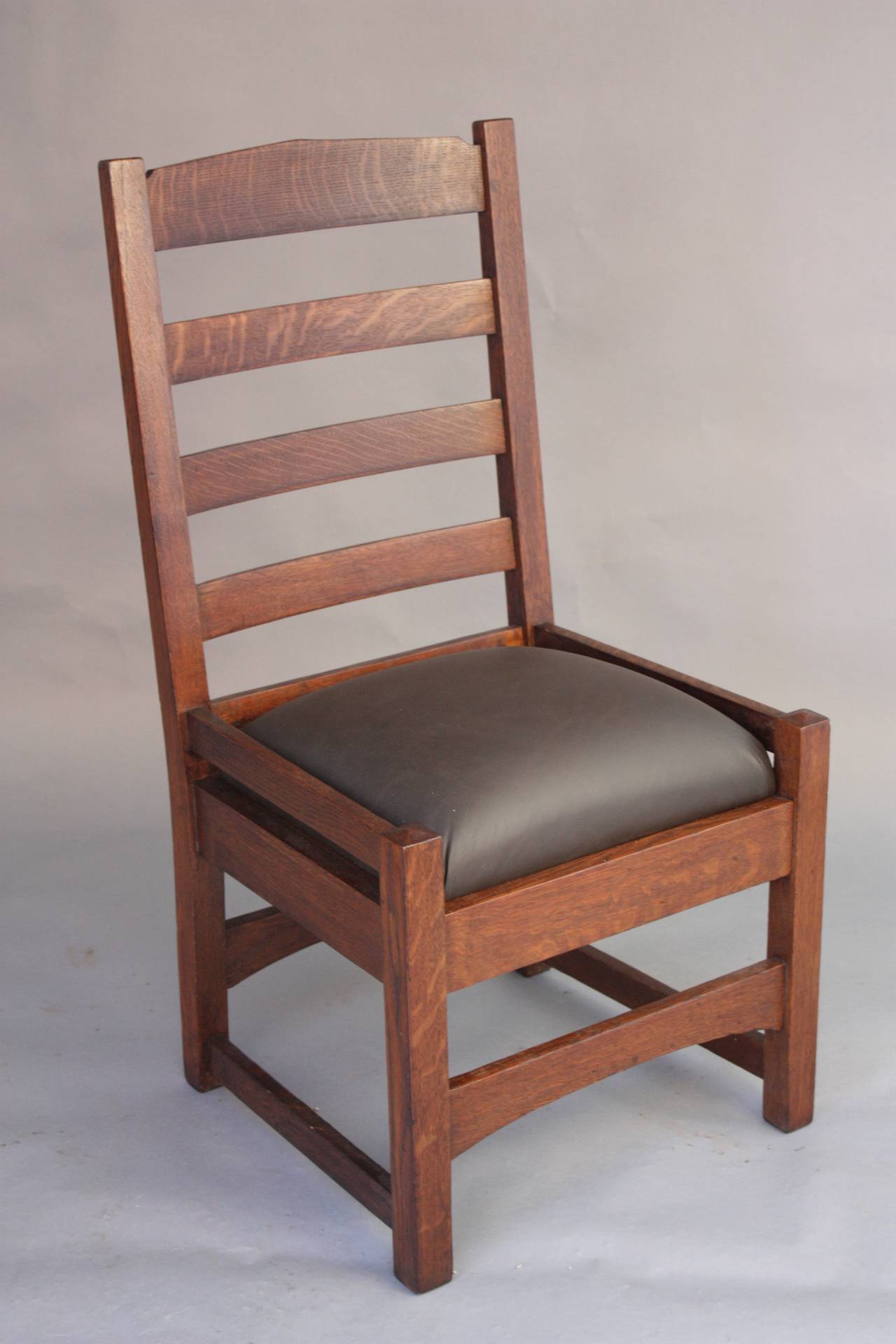 oak ladder back chairs