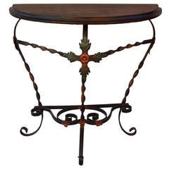 Small Demi Lune Table