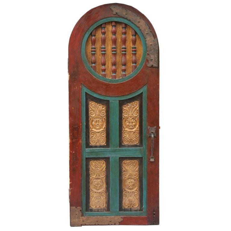 1920's Spanish Revival Arched Door