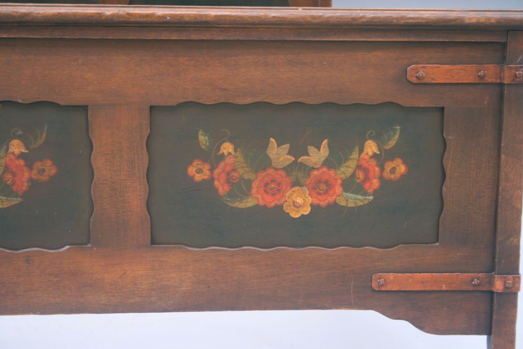 American Hand-Painted Monterey Furniture Bedroom Suite