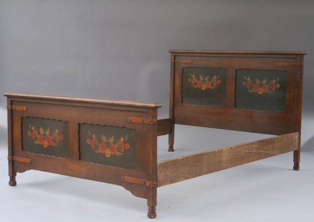 Mid-20th Century Hand-Painted Monterey Furniture Bedroom Suite