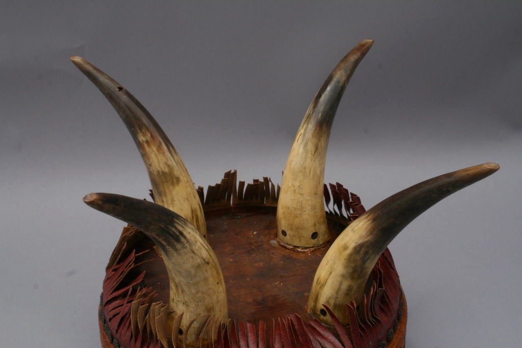 Victorian Horn Stool