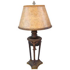 Egyptian Revival Table Lamp