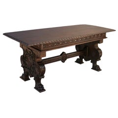 Turn-of-the-Century Console Library Table