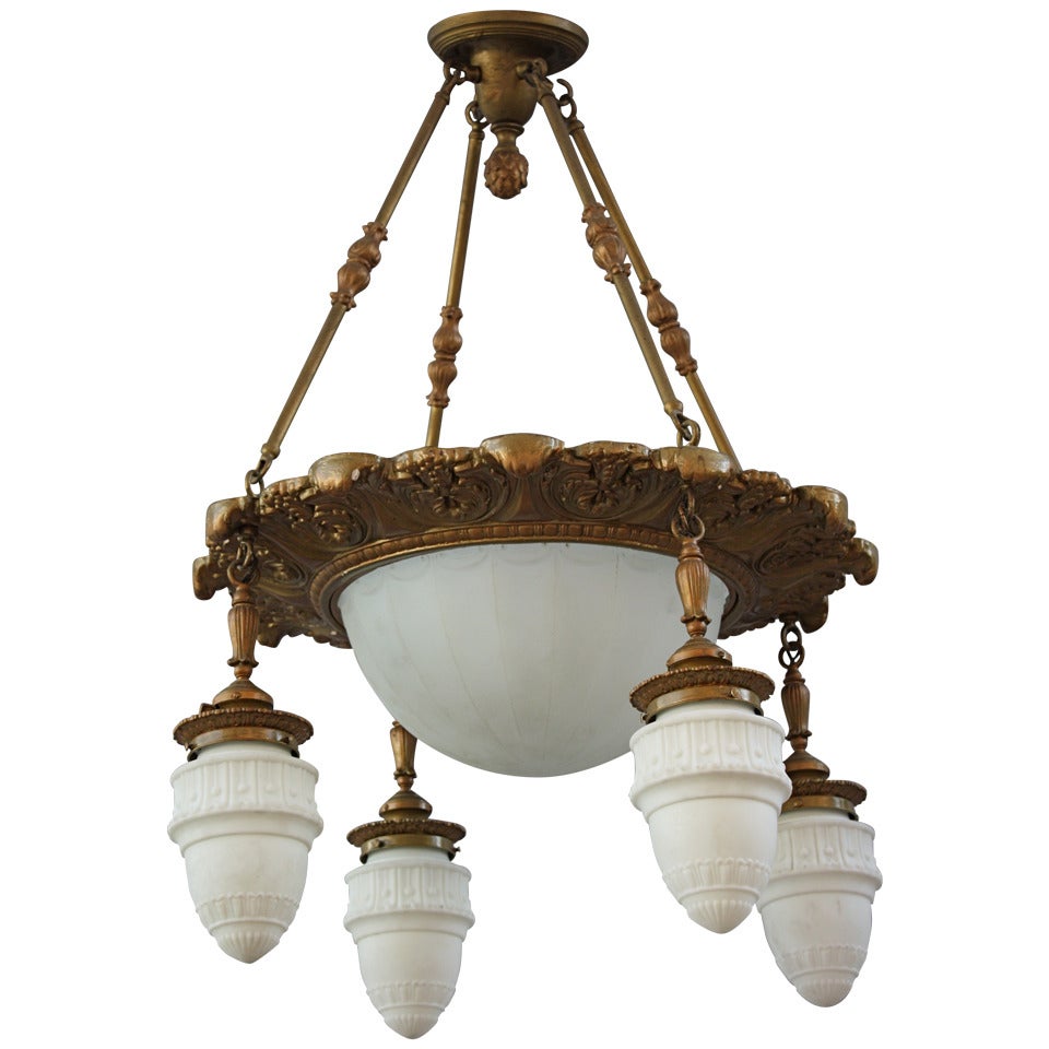 Turn Of The Century Transitional Chandelier