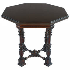 1920's Octagonal Table