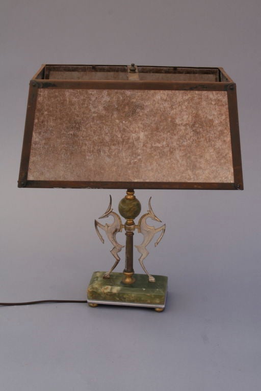 Unusual Art Deco Table/Desk Lamp