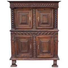 Antique Large Turn Of The Century Armoire
