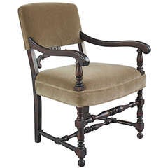 1920s Spanish Revival Arm Chair