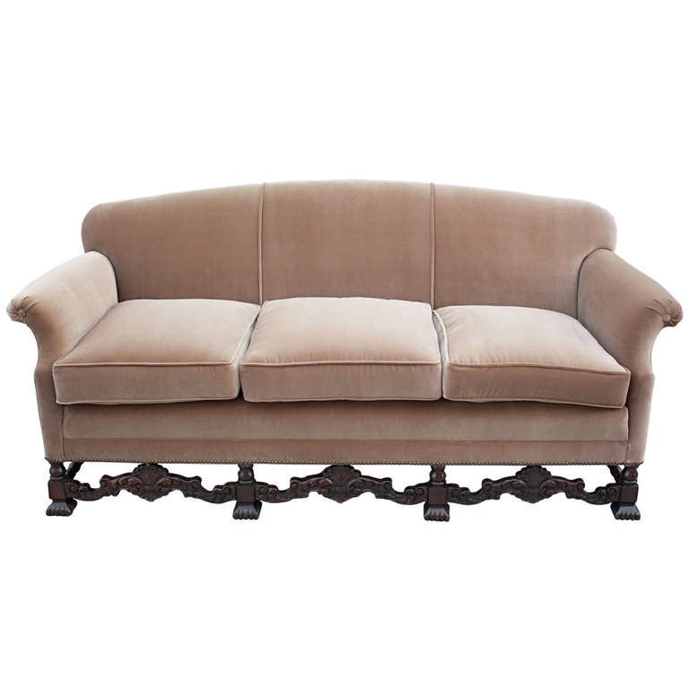 1920's Spanish Revival Sofa at 1stdibs