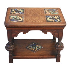 Los Angeles Furniture Co. Table set with Tudor Tile