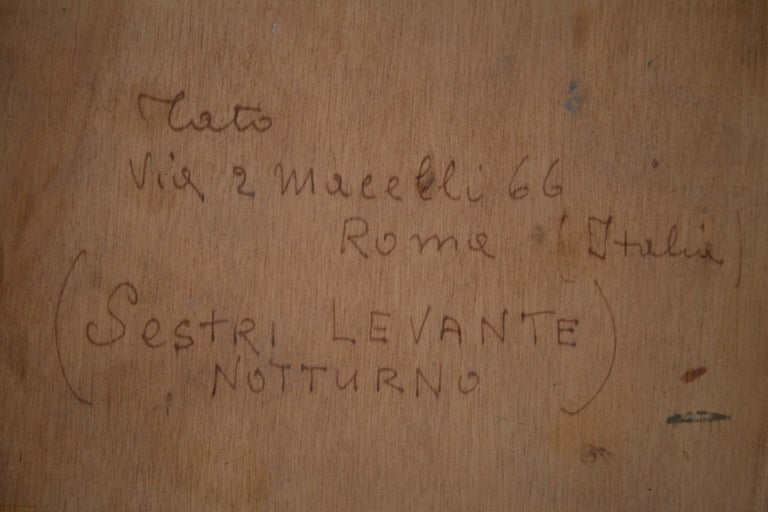 XX secolo Guglielmo (Tato) Sansoni Pittura  (1896 - 1974), Sestri Levante, Italia