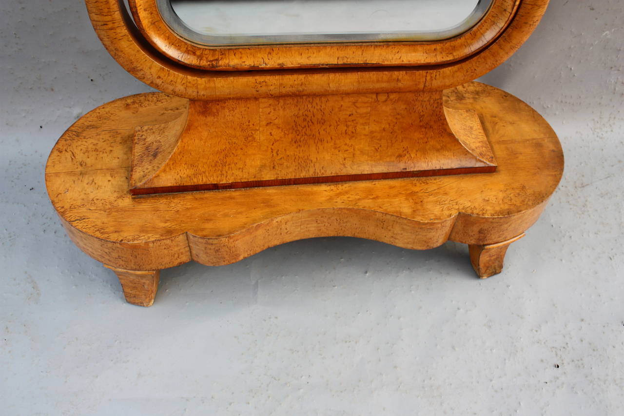 Magnificent Art Deco Standing Cheval Mirror For Sale 2