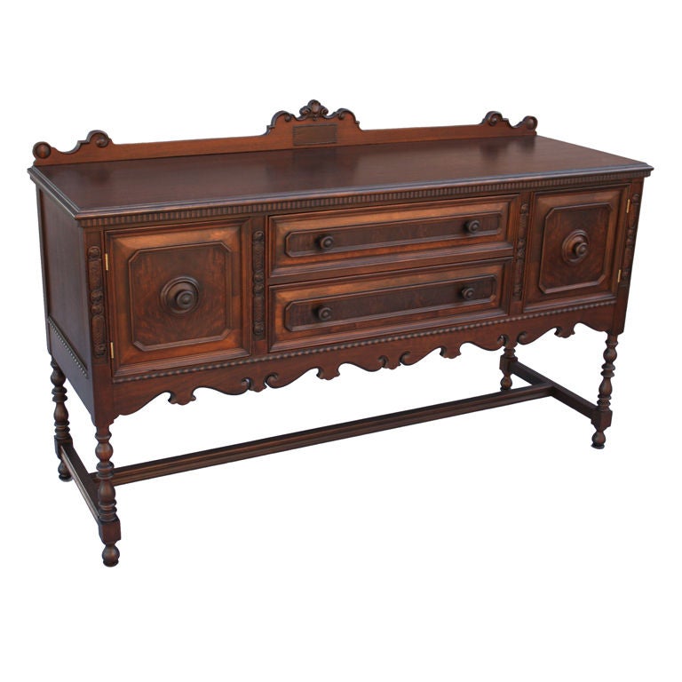Spanish Revival Sideboard at 1stdibs
