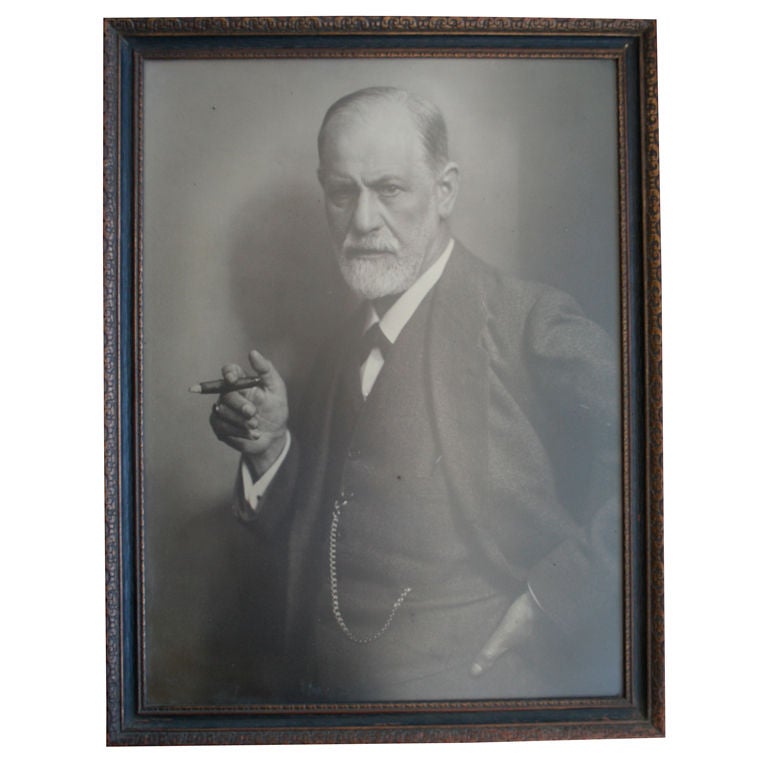 Max Halberstadt Photograph of Sigmund Freud