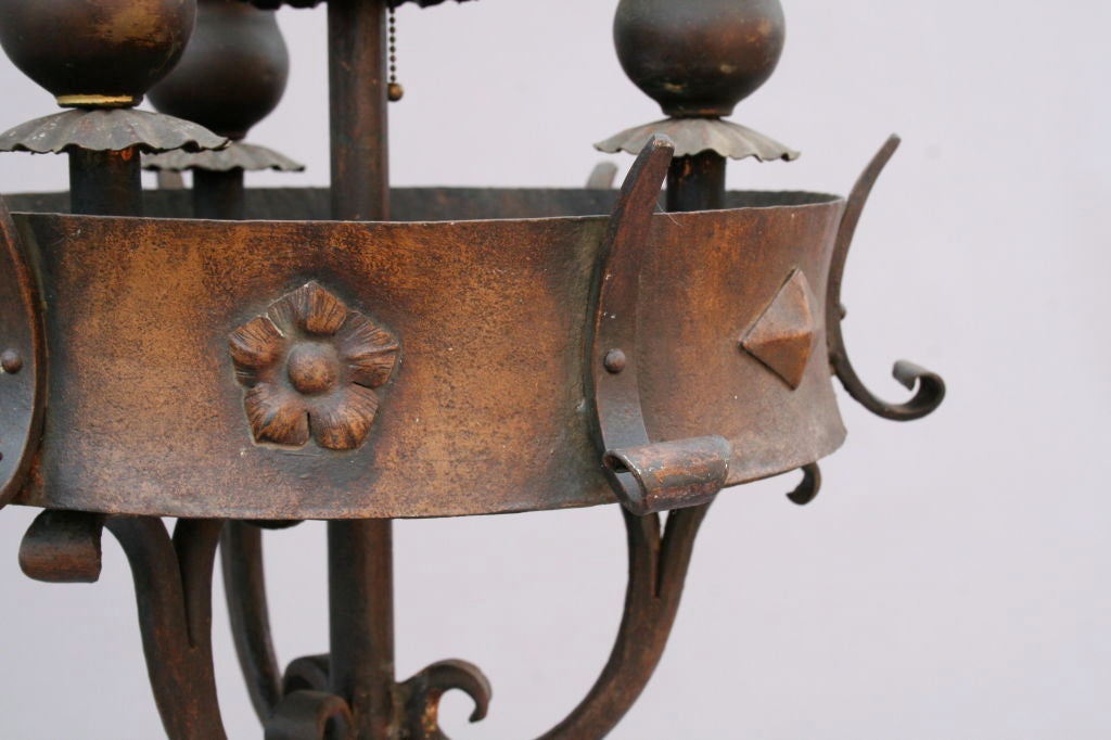 1920's Spanish Revival Torchiere