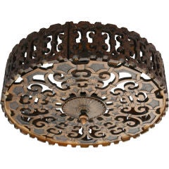Spanish Revival Ceiling Mounted Fixture