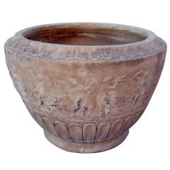 Large Italian Terra Cotta Planter