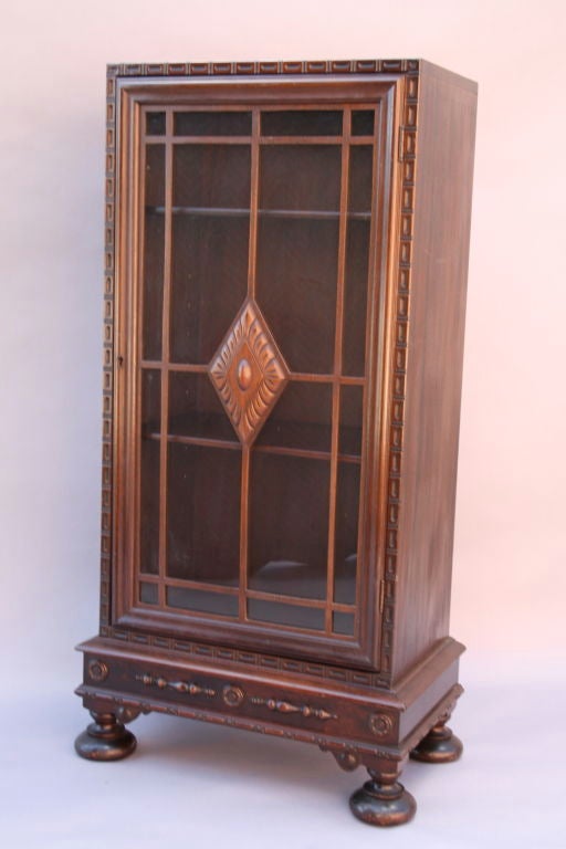 china glass modern vitrine