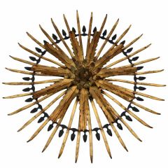 Italian Sunburst Sculpture