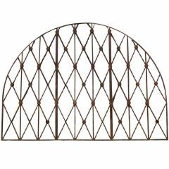 Antique Large Wrought Iron Arch
