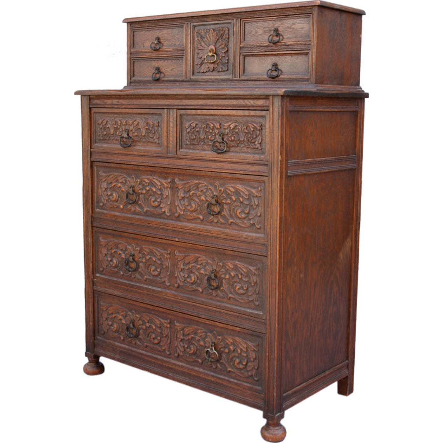 1920 S Highboy Dresser By Angelus Furniture Los Angeles At 1stdibs