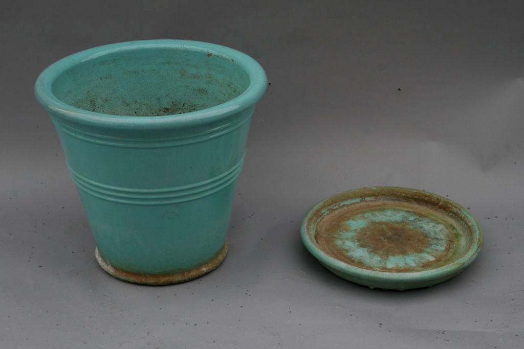 American Large Gladding McBean Flower Pot