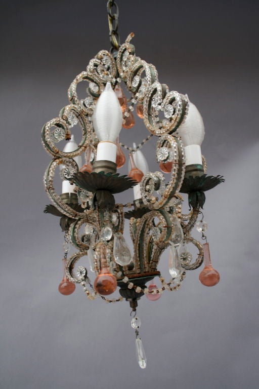Lovely Italian Crystal Chandelier