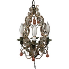 Lovely Italian Crystal Chandelier