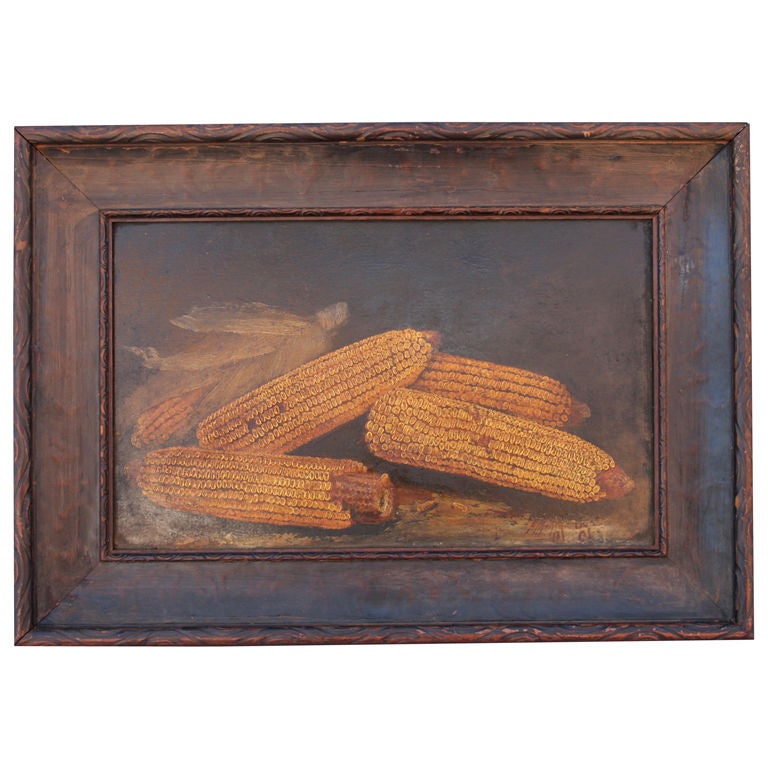 Corn Painting By Alfred Montgomery