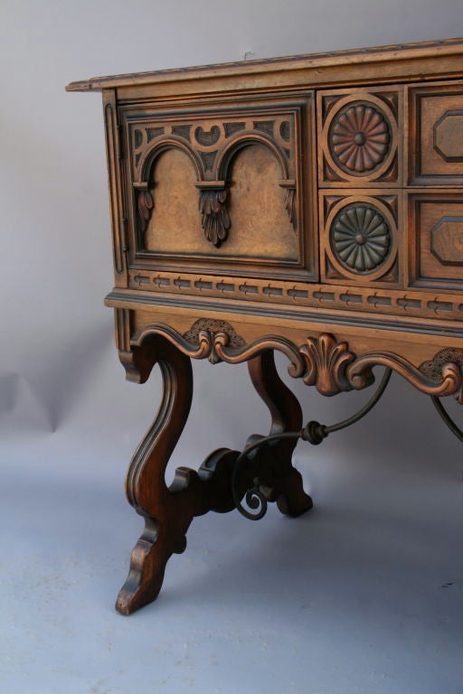 Brass Elegant Berkey & Gay Sideboard/Buffet c. 1920's