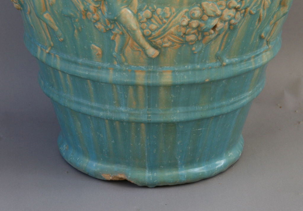 Pair of Large Scale Gladding McBean Planters at 1stDibs