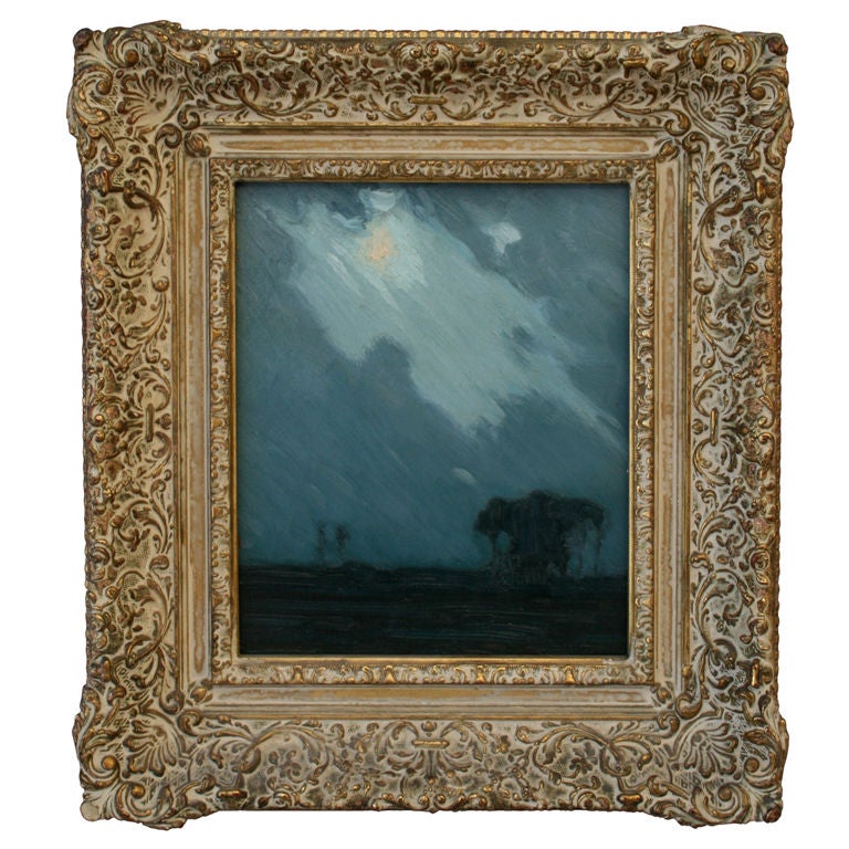 Early 20th Century Impressionistic Nocturne