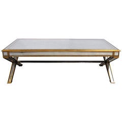 Large Mirrored Coffee Table