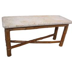 Bamboo Console / Sofa Table