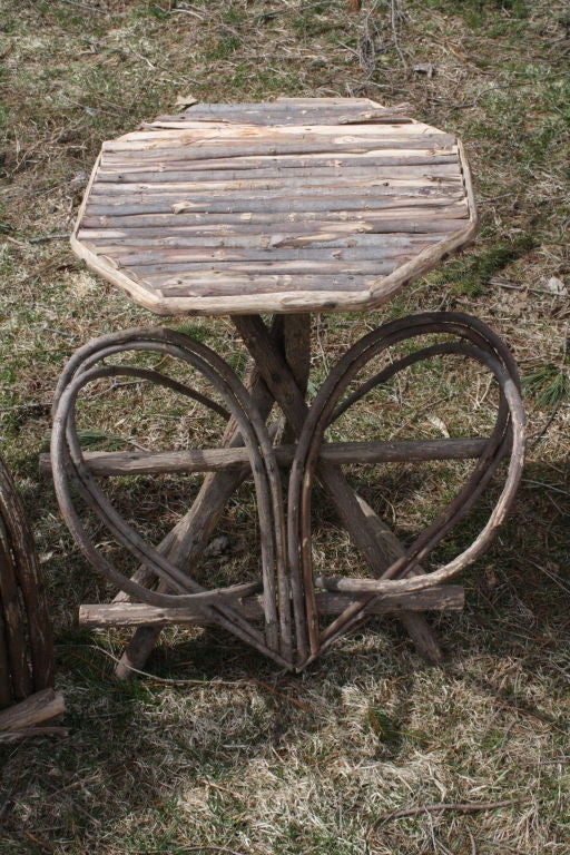 Set of Garden chairs and table at 1stDibs
